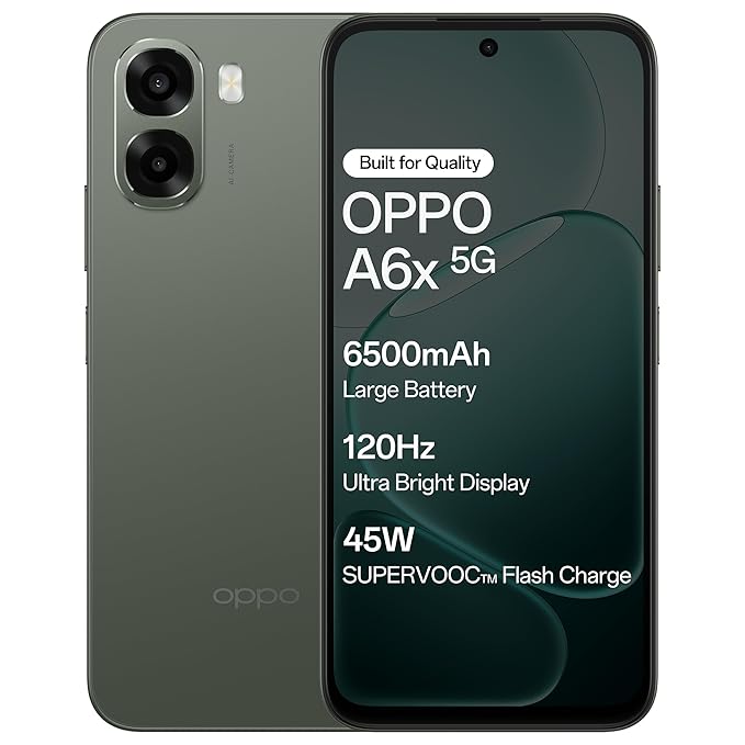 Oppo A6X 5G - OLIVE GREEN, 6GB 128GB